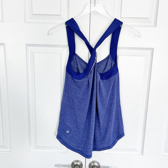 Lululemon Run Team Spirit Tank in Pigment Blue - Picture 3 of 6